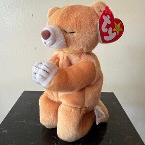 1999 "Hope" Praying Bear Ty Beanie Baby